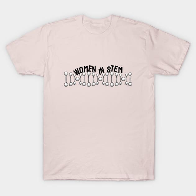 women in stem T-Shirt by good scribbles